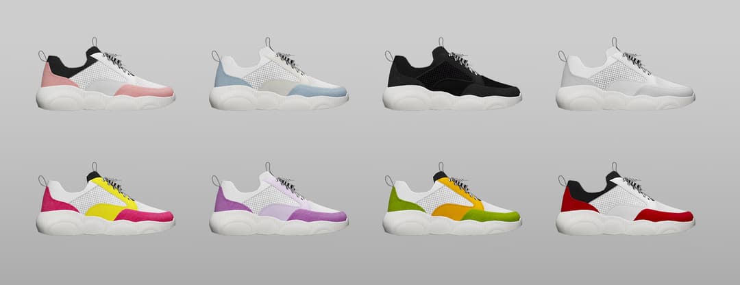 Галерея мода Кроссовки Low-top Sneakers #1